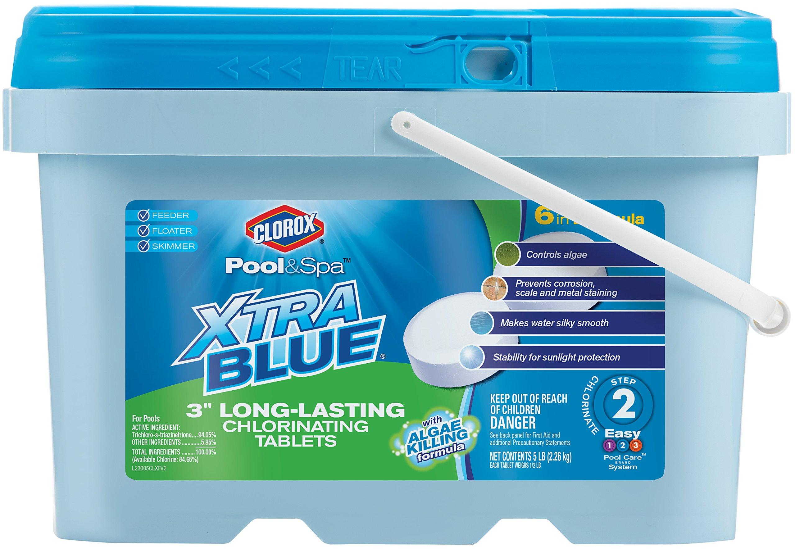 CLOROX Pool&Spa XtraBlue 3Inch Long Lasting Chlorinating