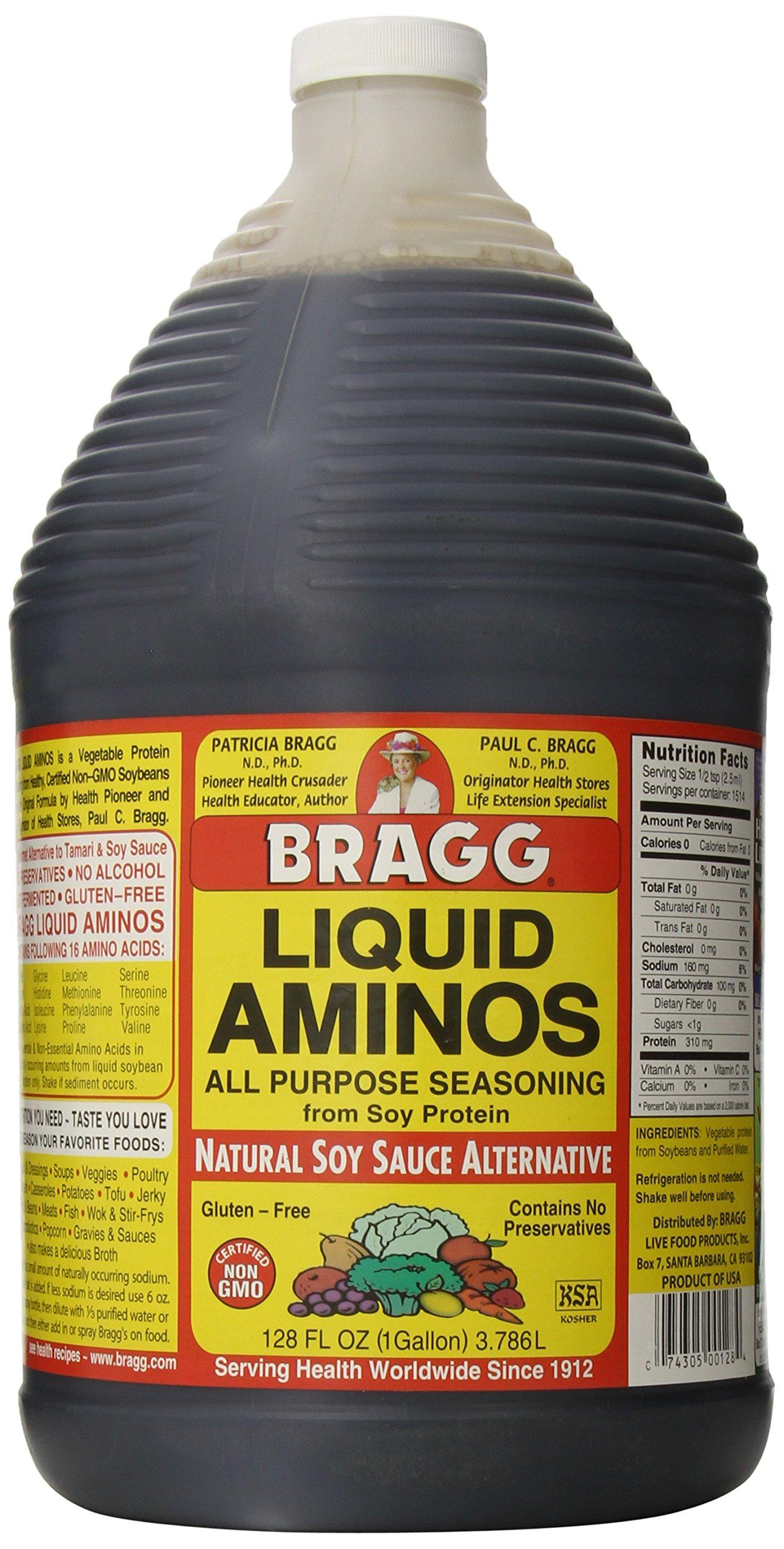 Bragg Liquid Aminos 1 Gallon 74305001284 eBay