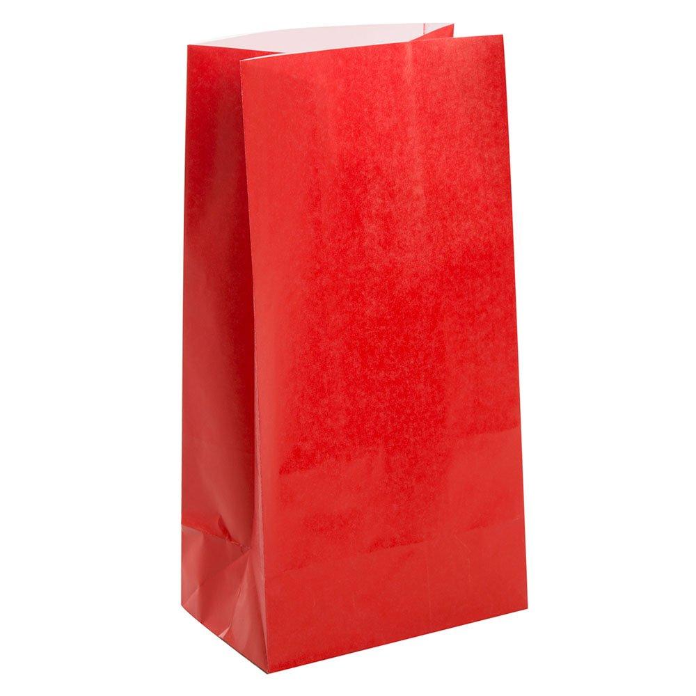 Red Paper Party Favor Bags, 12ct eBay