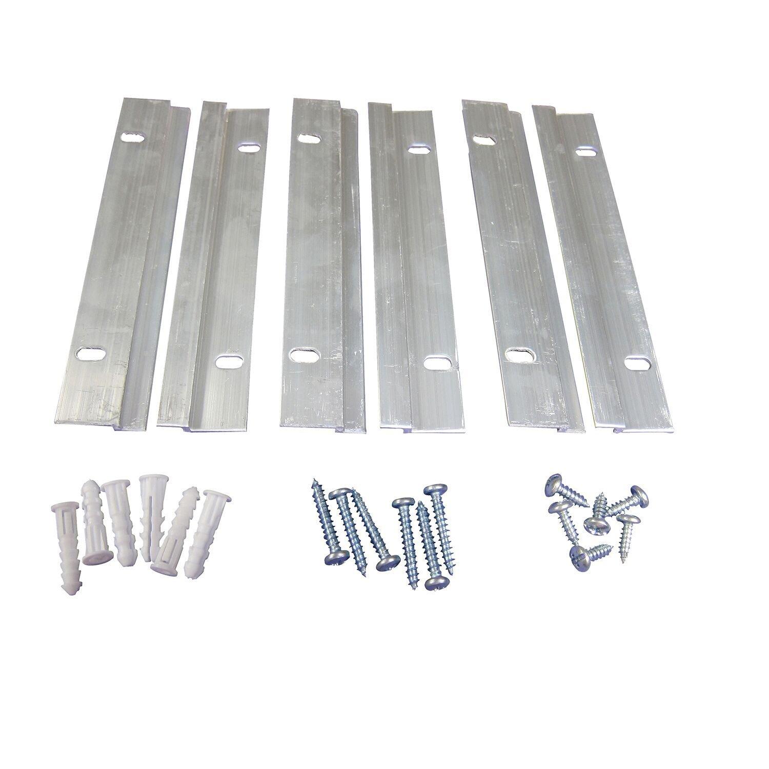 French Cleat Picture Hanger Kit 6 Inch 3 Pairs Small Z Bar Hanger