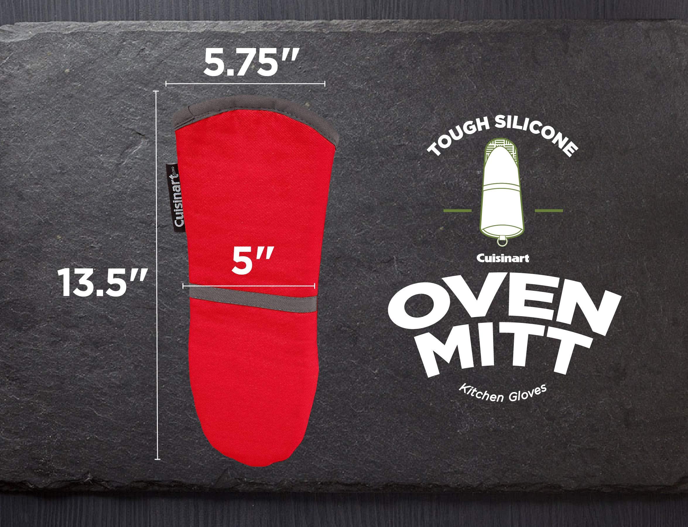 Cuisinart Silicone Oven Mitts Heat Resistant up to 500 degrees F