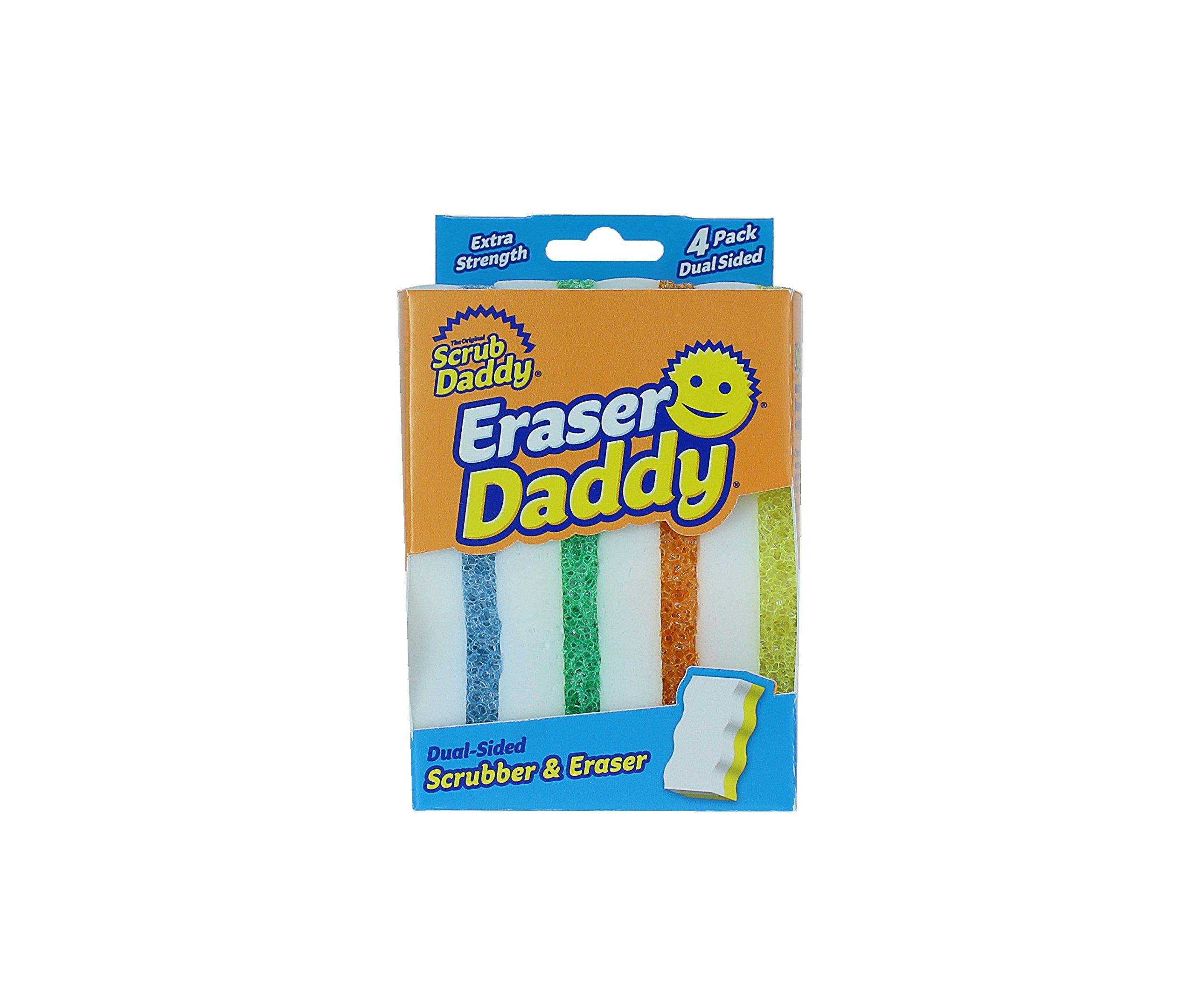 Scrub Daddy Eraser Daddy DualSided Scrubber and Eraser 4 Count