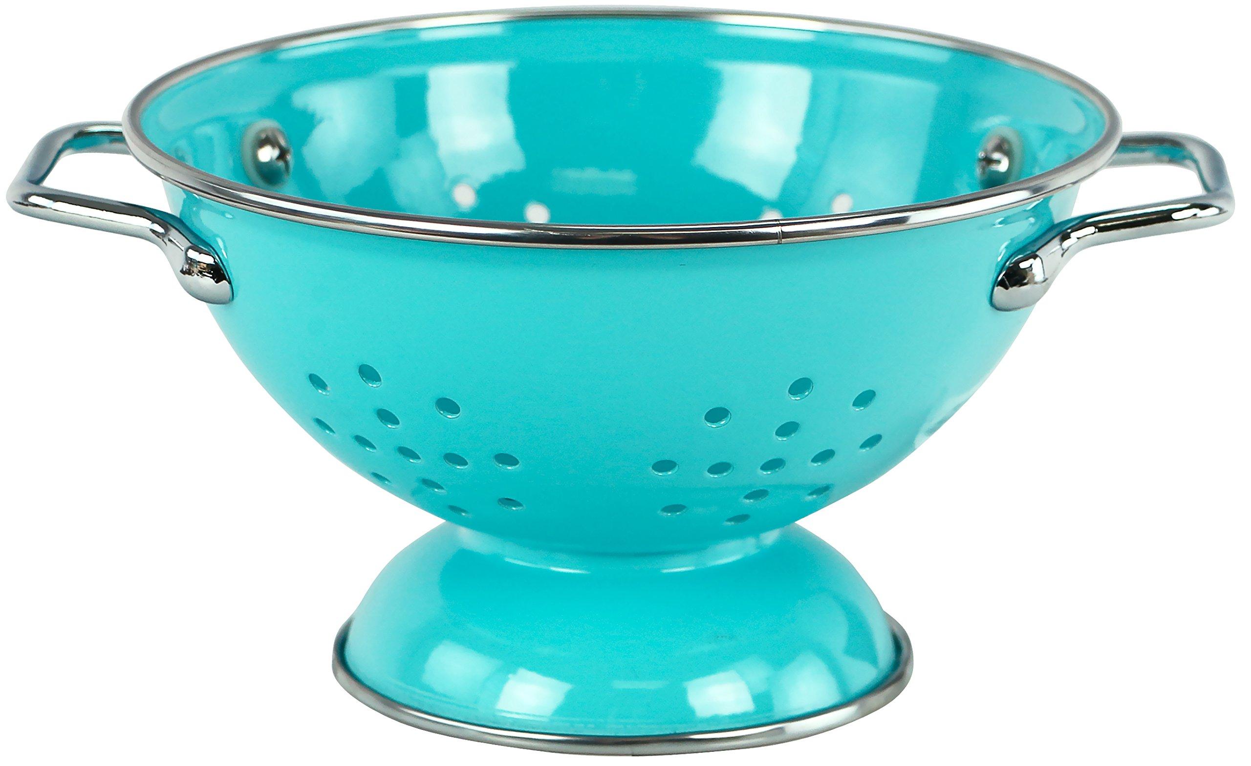 Calypso Basics by Reston Lloyd Powder Coated Enameled Colander, 1 Quart