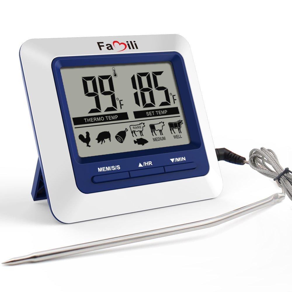 Famili MT004 Digital Electronic Kitchen Food Cooking Meat Thermometer for BBQ eBay