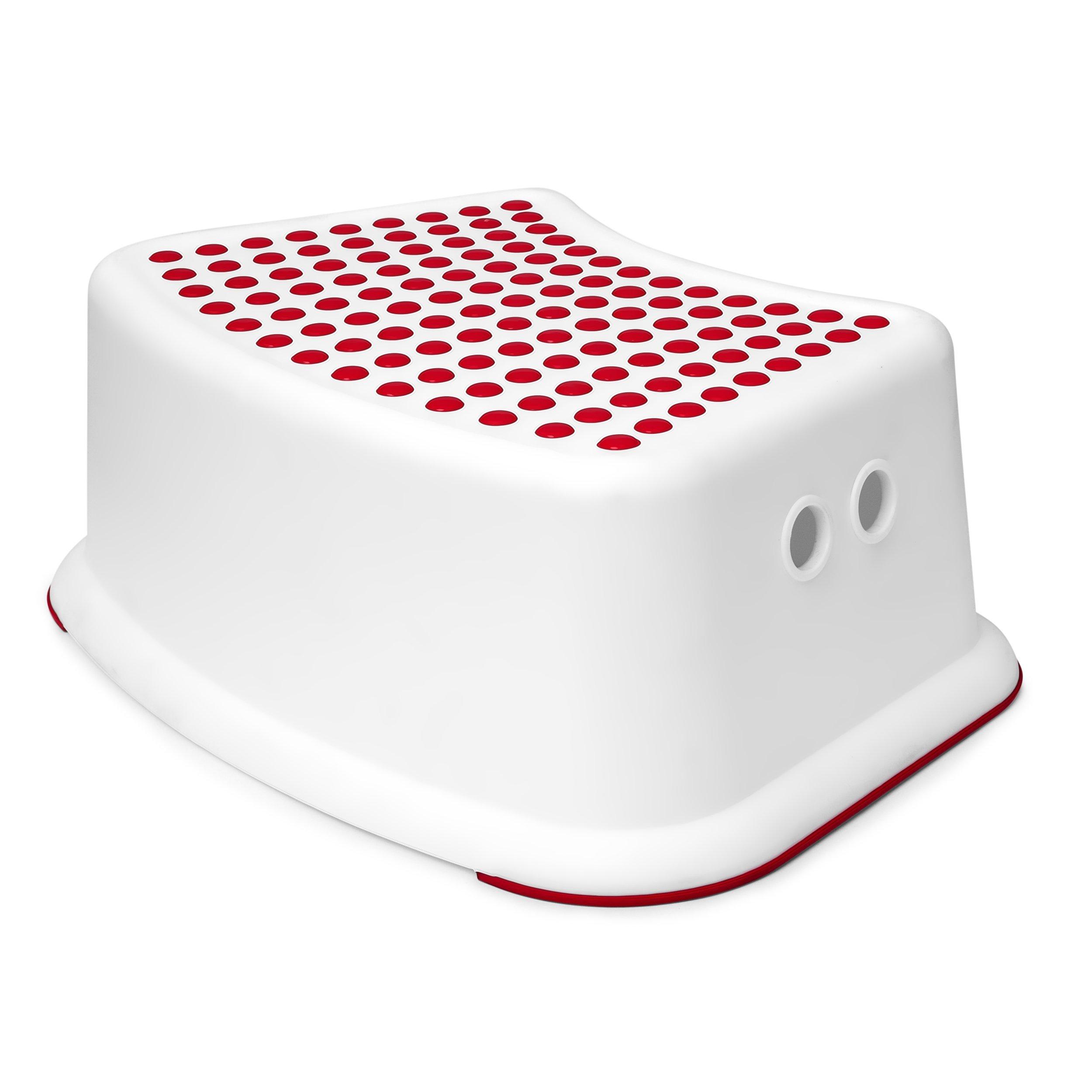 Red Step Stool for Kids Great for Potty Training, Bathroom, Bedroom