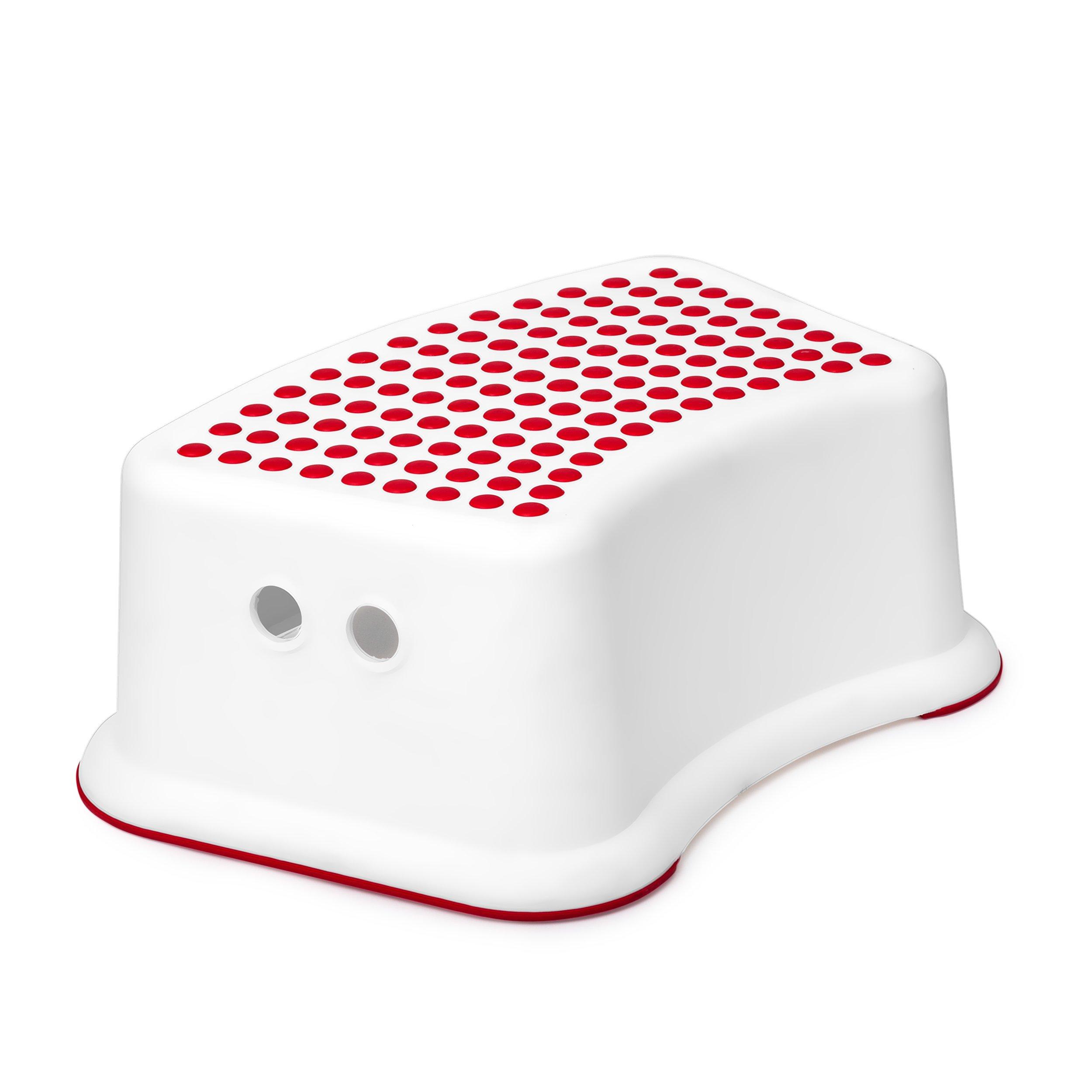 Red Step Stool for Kids Great for Potty Training, Bathroom, Bedroom