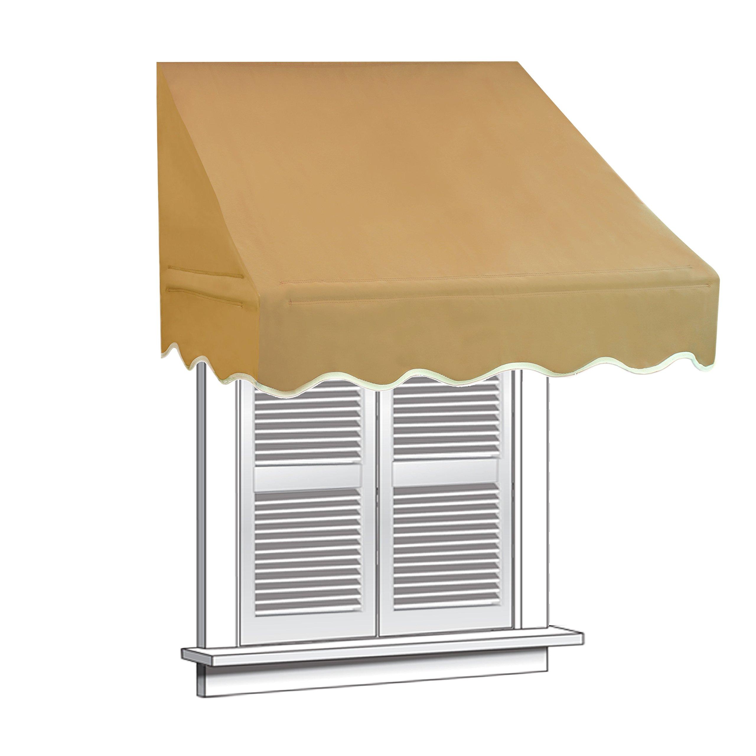 ALEKO WAW4X2SAND31 Window Canopy Awning 4 x 2 Feet Sand eBay