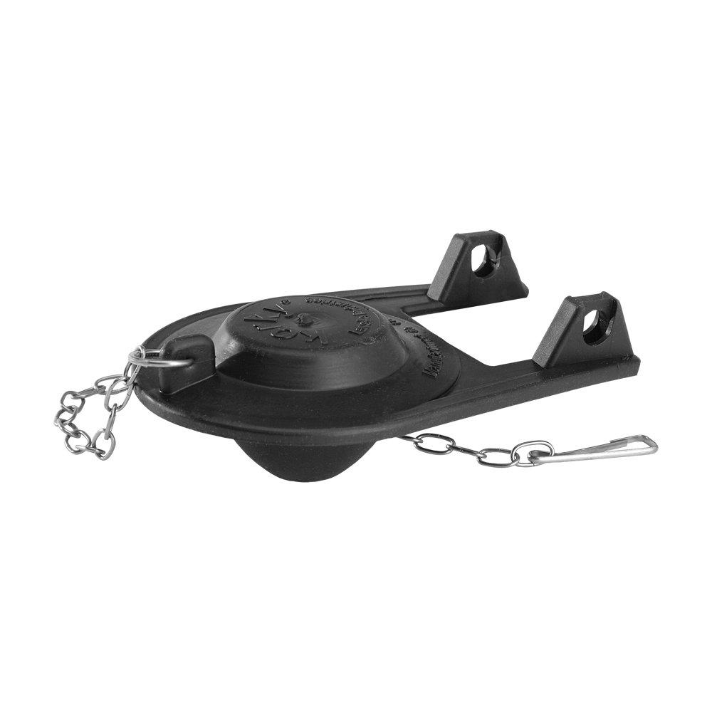 Korky 54BP Tank Seal Toilet Flapper Rubber Leak Fix Black Natural Easy