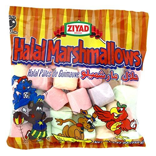 Ziyad Gourmet Halal Full Size, Multicolored, Marshmallows, Fruity